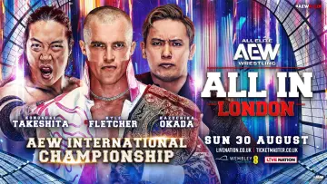 Задник к фильму "AEW All In 2026: London" #1506794
