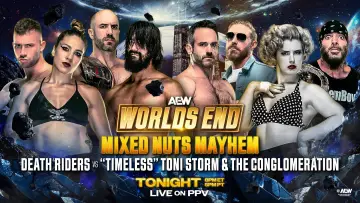 Задник к фильму "AEW Worlds End 2025" #934978