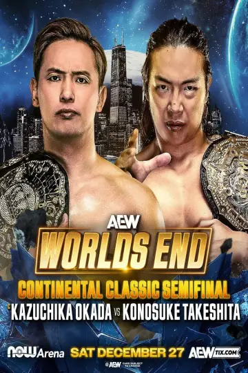 Постер к фильму "AEW Worlds End 2025" #934989