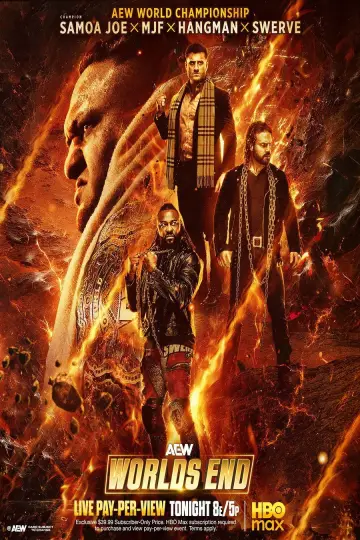 Постер к фильму "AEW Worlds End 2025" #934991