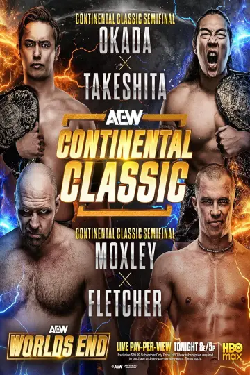 Постер к фильму "AEW Worlds End 2025" #934995