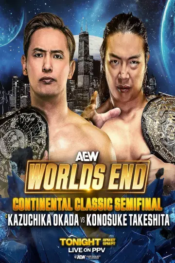Постер к фильму "AEW Worlds End 2025" #935007