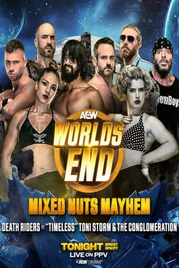 Постер к фильму "AEW Worlds End 2025" #935008
