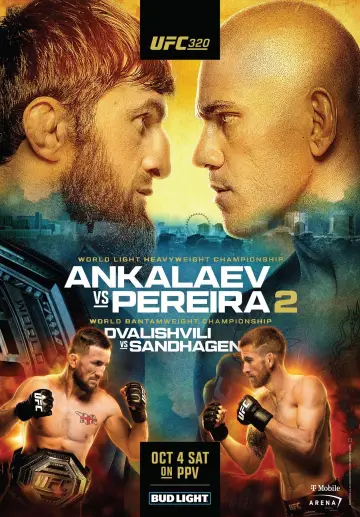 Постер к фильму "UFC 320: Анкалаев vs. Перейра 2" #868549