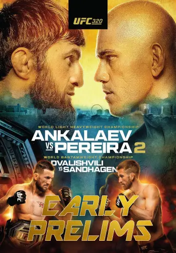 Постер к фильму "UFC 320: Анкалаев vs. Перейра 2" #868551