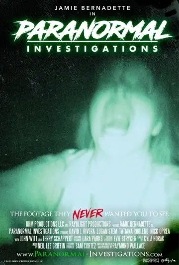 Постер к фильму "Paranormal Investigations" #769874