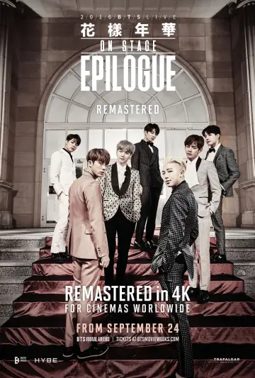Постер к фильму "2016 방탄소년단 라이브 화양연화 온 스테이지 : 에필로그 리마스터링" #1524102
