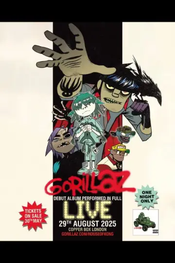 Постер к фильму "Gorillaz Live (YouTube Music Nights)" #1843919