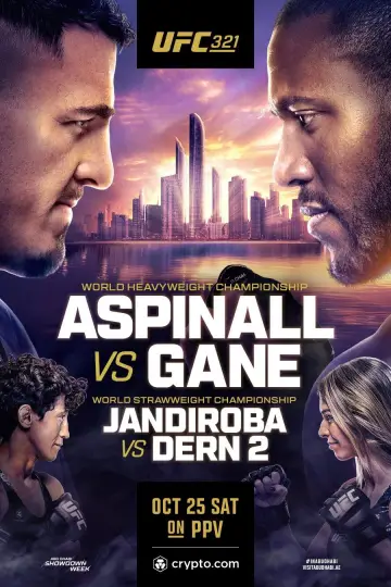 Постер к фильму "UFC 321: Аспинэлл vs. Ган" #919737