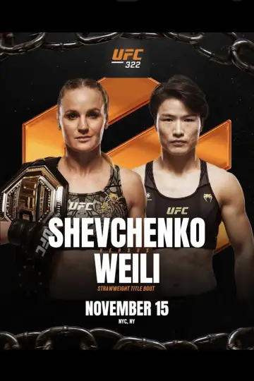 Постер к фильму "UFC 322: Делла Маддалена vs. Махачев" #1296299