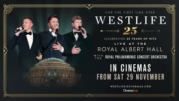 Задник к фильму "Westlife 25: Live At The Royal Albert Hall" #1296573