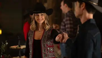Задник к фильму "Rodeo Christmas Romance" #1615596