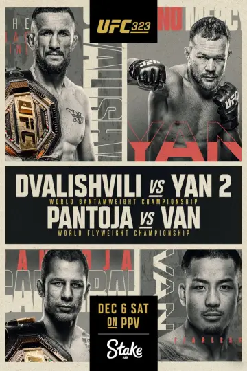 Постер к фильму "UFC 323: Двалишвили vs. Ян 2" #1152030
