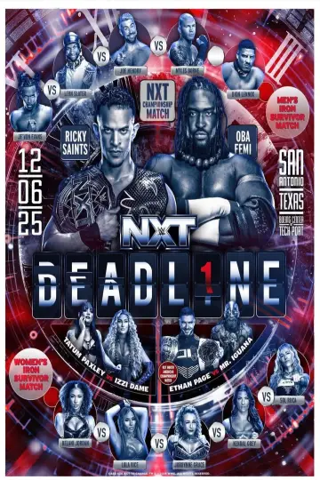 Постер к фильму "WWE NXT Deadline 2025" #1289627