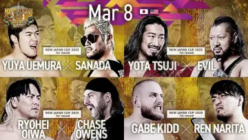 Задник к фильму "NJPW New Japan Cup 2025 - Day 1" #977748