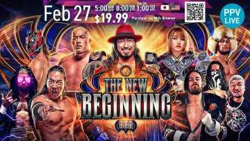 Задник к фильму "NJPW The New Beginning USA 2026" #687810