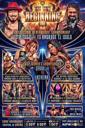 Постер к фильму "NJPW The New Beginning USA 2026" #774843