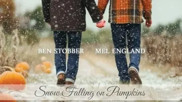 Задник к фильму "Snow Falling on Pumpkins" #691685
