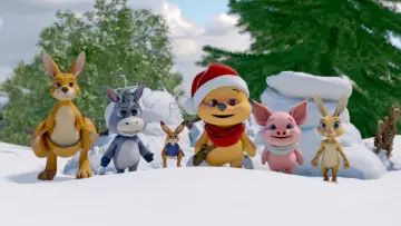 Задник к фильму "A Winnie-the-Pooh Christmas" #1296156