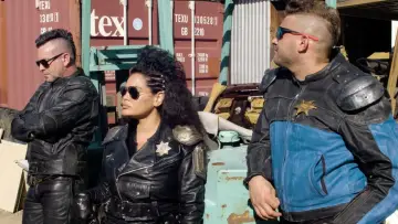 Задник к фильму "Wasteland Cop" #1142737