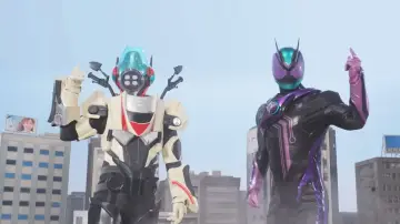 Задник к фильму "仮面ライダーゼッツ かっとばせ！巨大ロボットコードゼロイダー！！" #733517