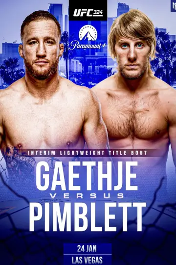 Постер к фильму "UFC 324: Гейджи vs. Пимблетт" #540957