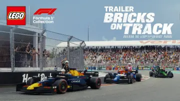 Задник к фильму "Bricks on Track: Building the LEGO F1 Drivers