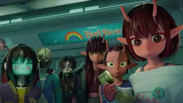Задник к фильму "銀河特急 ミルキー☆サブウェイ 各駅停車劇場行き" #1179373