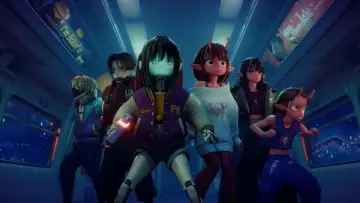 Задник к фильму "銀河特急 ミルキー☆サブウェイ 各駅停車劇場行き" #540415