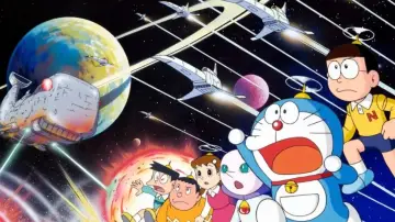 Задник к фильму "映画ドラえもん のび太の宇宙小戦争" #478316
