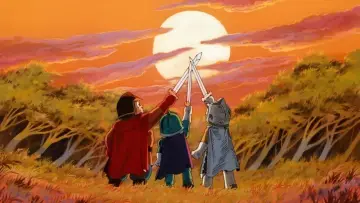 Задник к фильму "映画ドラえもん のび太と夢幻三剣士" #1762851