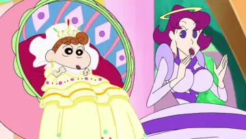 Задник к фильму "クレヨンしんちゃん 嵐を呼ぶ!オラと宇宙のプリンセス" #353611