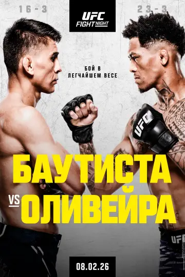 Постер к фильму "UFC Fight Night 266: Баутиста vs. Оливейра" #573521