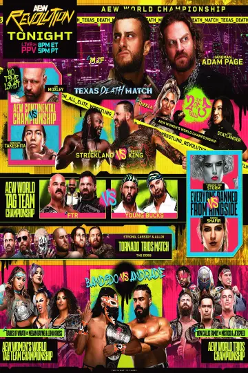 Постер к фильму "AEW Revolution 2026" #768890