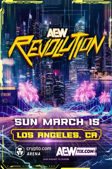 Постер к фильму "AEW Revolution 2026" #768897