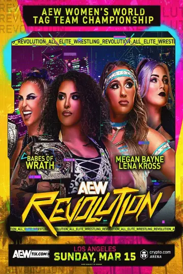 Постер к фильму "AEW Revolution 2026" #768900