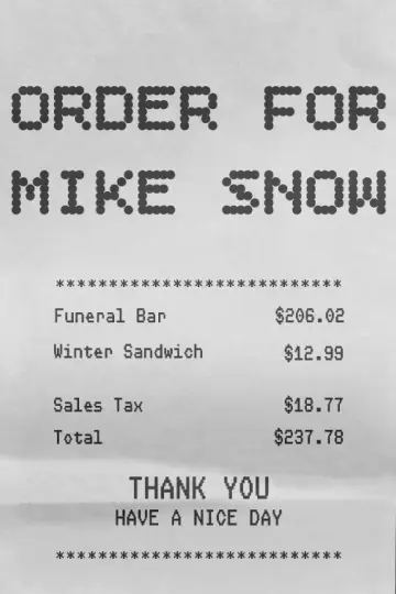 Постер к фильму "Order for Mike Snow" #557278