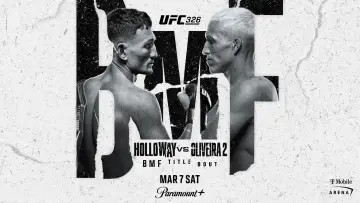 Задник к фильму "UFC 326: Холлоуэй vs. Оливейра 2" #619119