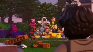 Задник к фильму "LEGO Marvel X-Men: Robotic Hunter Sentinels Attack the X-Mansion!" #1201998