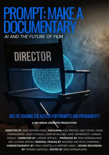 Prompt: Make a Documentary постер