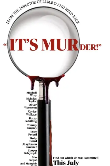 "It's Murder!" постер
