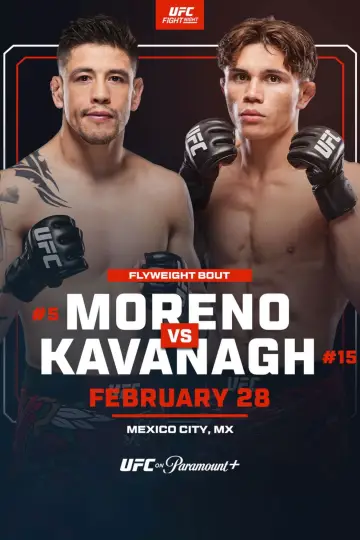 Постер к фильму "UFC Fight Night 268: Морено vs. Кавана" #539140