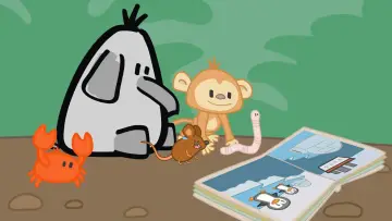 Задник к фильму "Ellie de olifant - De grote reis" #538665