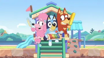 Задник к фильму "Bluey at the Cinema: Playdates with Friends" #770916
