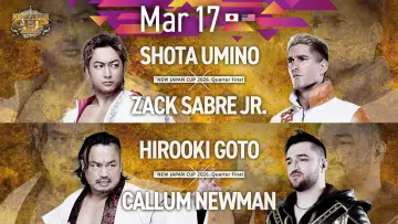 Задник к фильму "NJPW New Japan Cup 2026 - Day 10" #776969