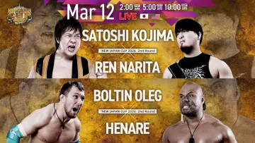 Задник к фильму "NJPW New Japan Cup 2026 - Day 6" #775497