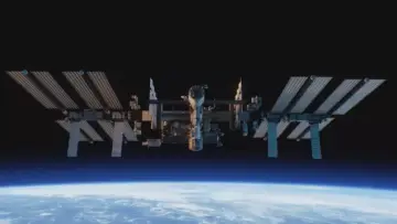 Задник к фильму "La Station spatiale internationale - Missions à haut risque" #1141991