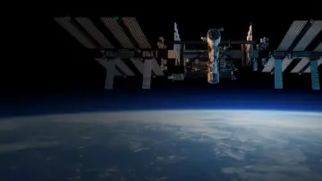 Задник к фильму "La Station spatiale internationale - Missions à haut risque" #1141992