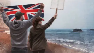 Задник к фильму "Not Welcome: The Battle to Stop the Boats" #787551