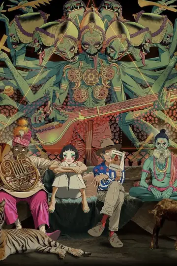 Постер к фильму "Gorillaz Present: The Mountain, The Moon Cave and The Sad God" #1205496